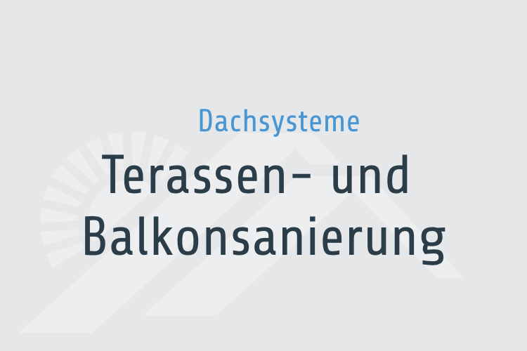 Terassen- und Balkonsanierung